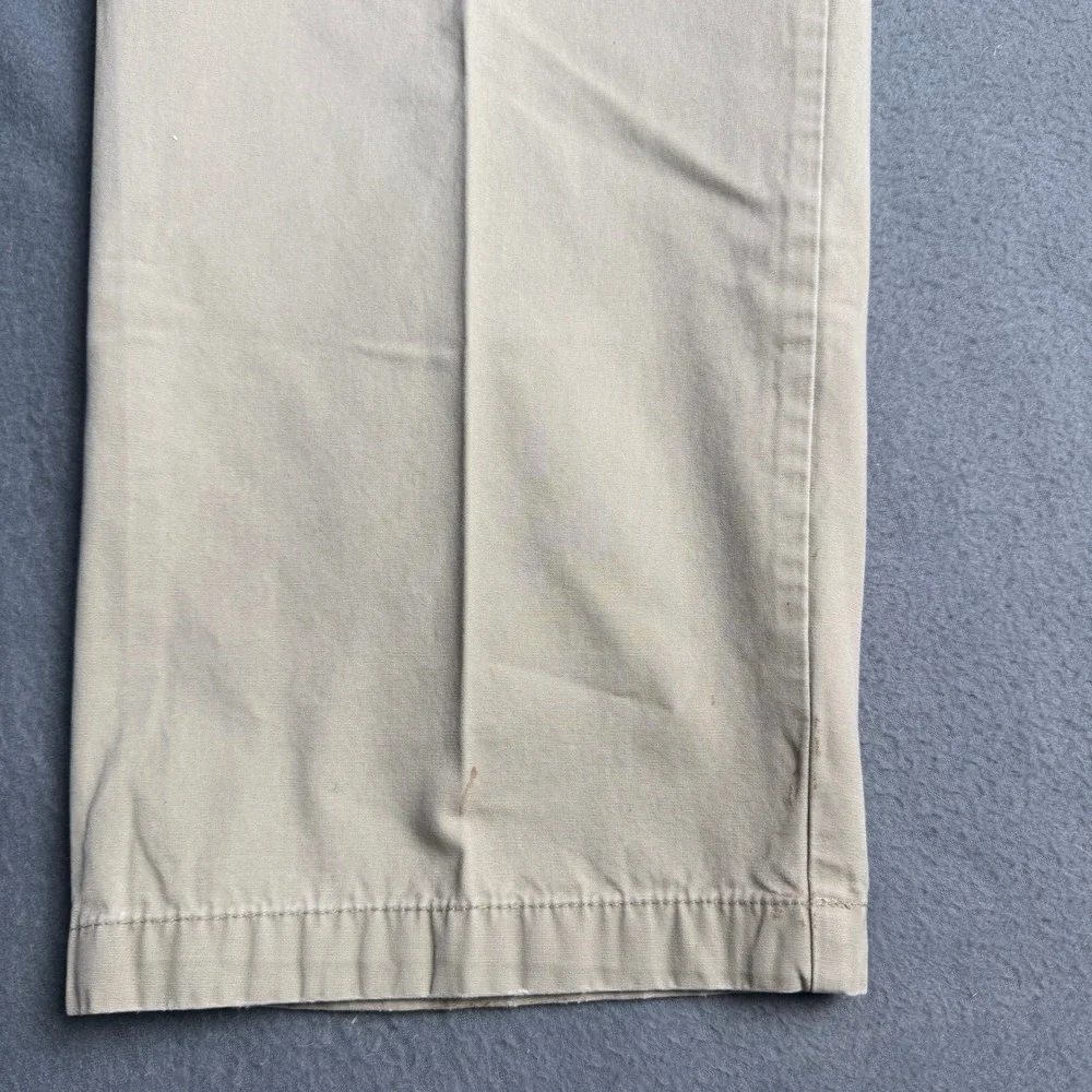Columbia Mens Tan Khaki Cotton Canvas Cargo Utility Pants 40x32 AM 8255
